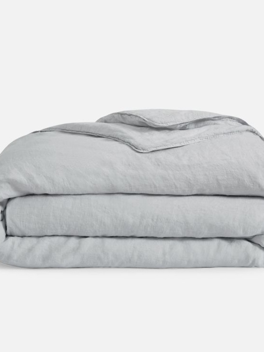 Brooklinen Linen Duvet SET King/Cali King with 2 Pillowcases Haze OG Colorway